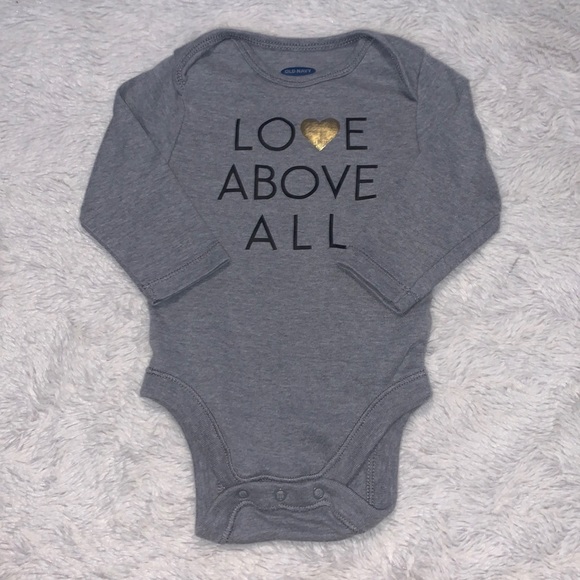 (3 for $10) old navy bodysuit - Picture 1 of 3